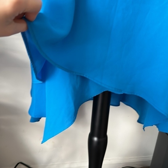 Avenue bright blue layered dress size 26/28 - Picture 5 of 10